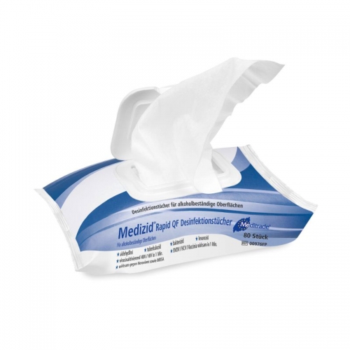 Medizid® Rapid QF Flowpack 80 Fertigtücher/Pack
