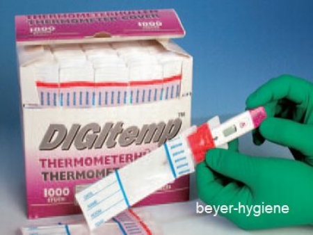 100 Thermometerhüllen / Schutzhüllen