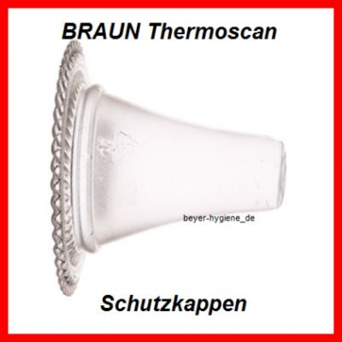 Braun Thermoscan Schutzkappen Lf 20 Lf 40 Unterschied Beyer-Hygiene - Schutzkappen BRAUN Thermoscan (20 St.)